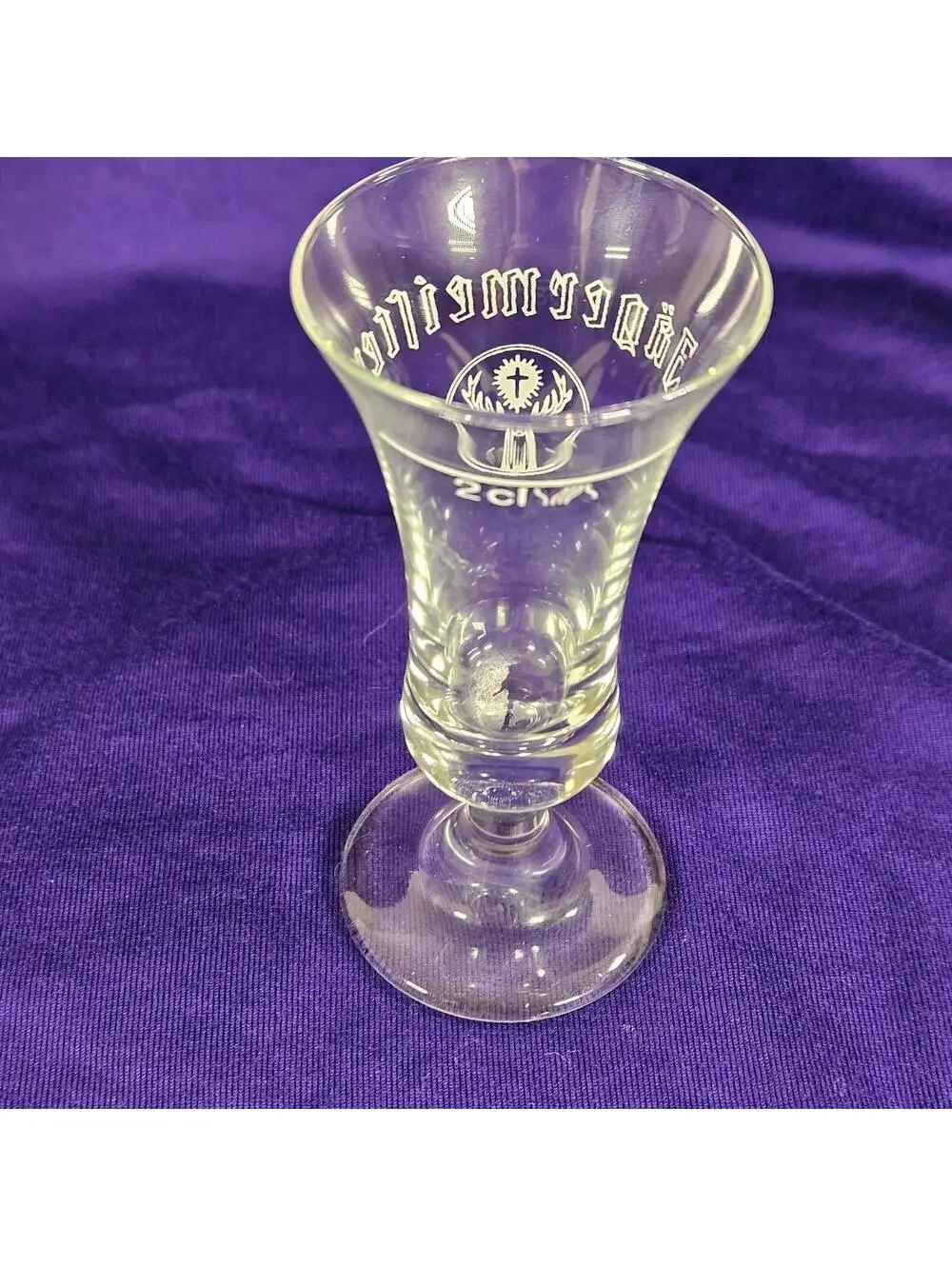 Jägermeister Stemmed Shot Glass Deer Logo Cordial Schnapps Glass Barware